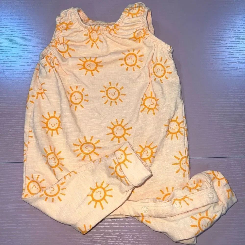 🏈 Cat & Jack Orange Suns Jumpsuit